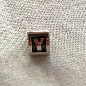 Letter "Y" Pandora Charm